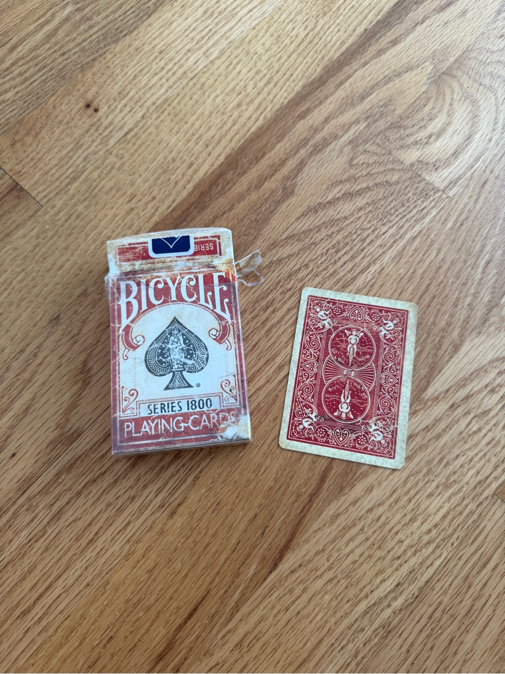 Bicycle Series 1800 Distressed Playing Cards